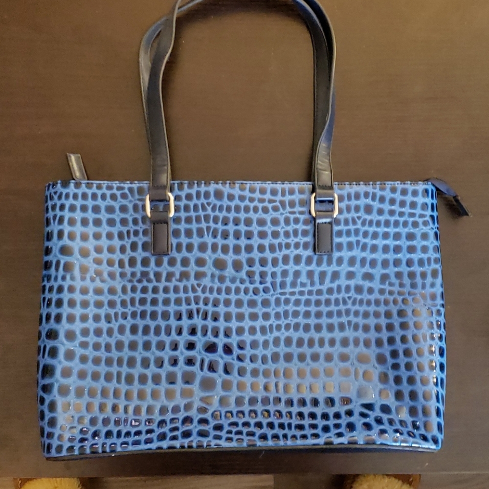 Black and blue Shoulder bag